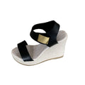 Wedge High-Heeled Sandals | Thick-Sole Summer Heels for Women