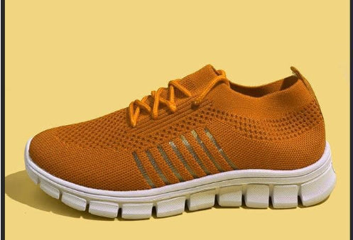 High-Cut Platform Sneakers | Breathable Lace-Up Casual Shoes for Women