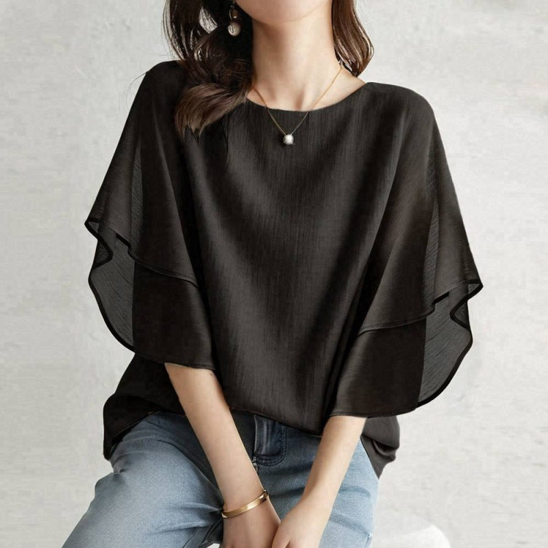 Casual All-match Chiffon Blouse For Women