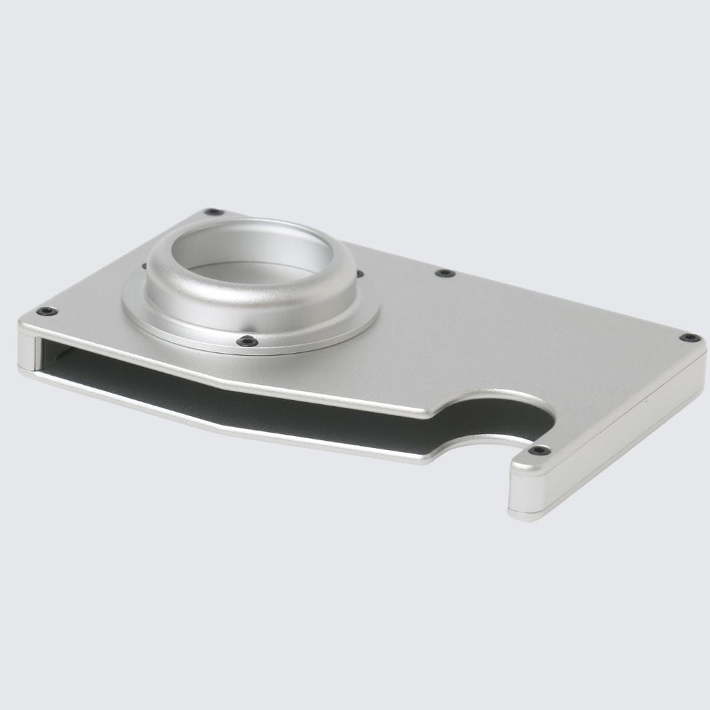 HUNTLY AirTag Wallet I Silver