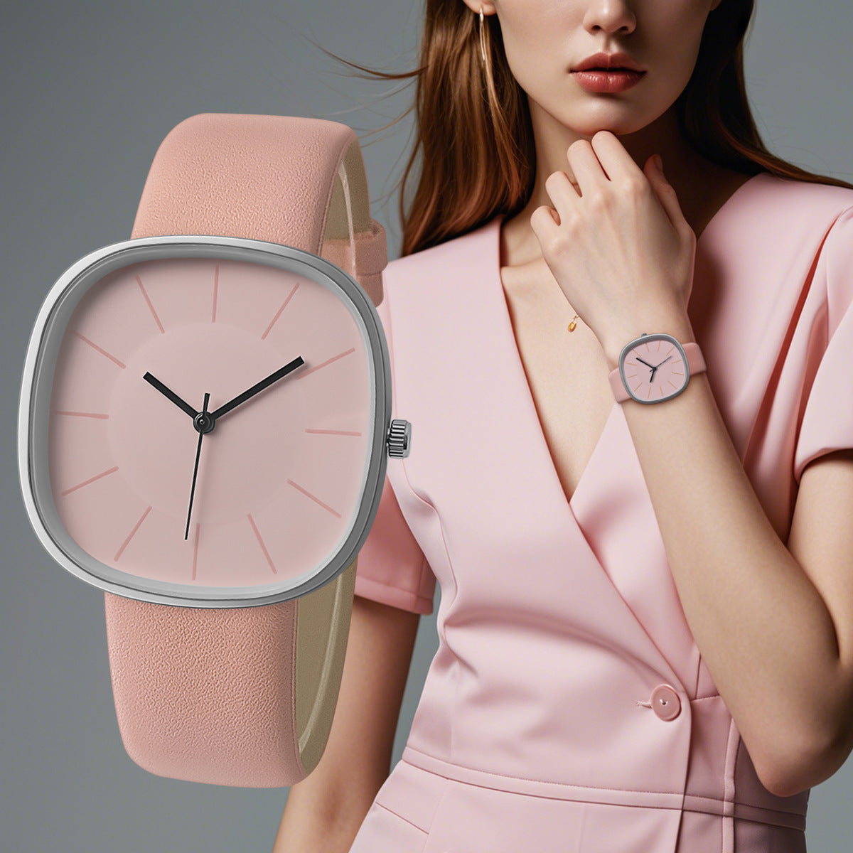 Cube Sugar Silicone Women's Watch | Niche Playful Everyday Timepiece