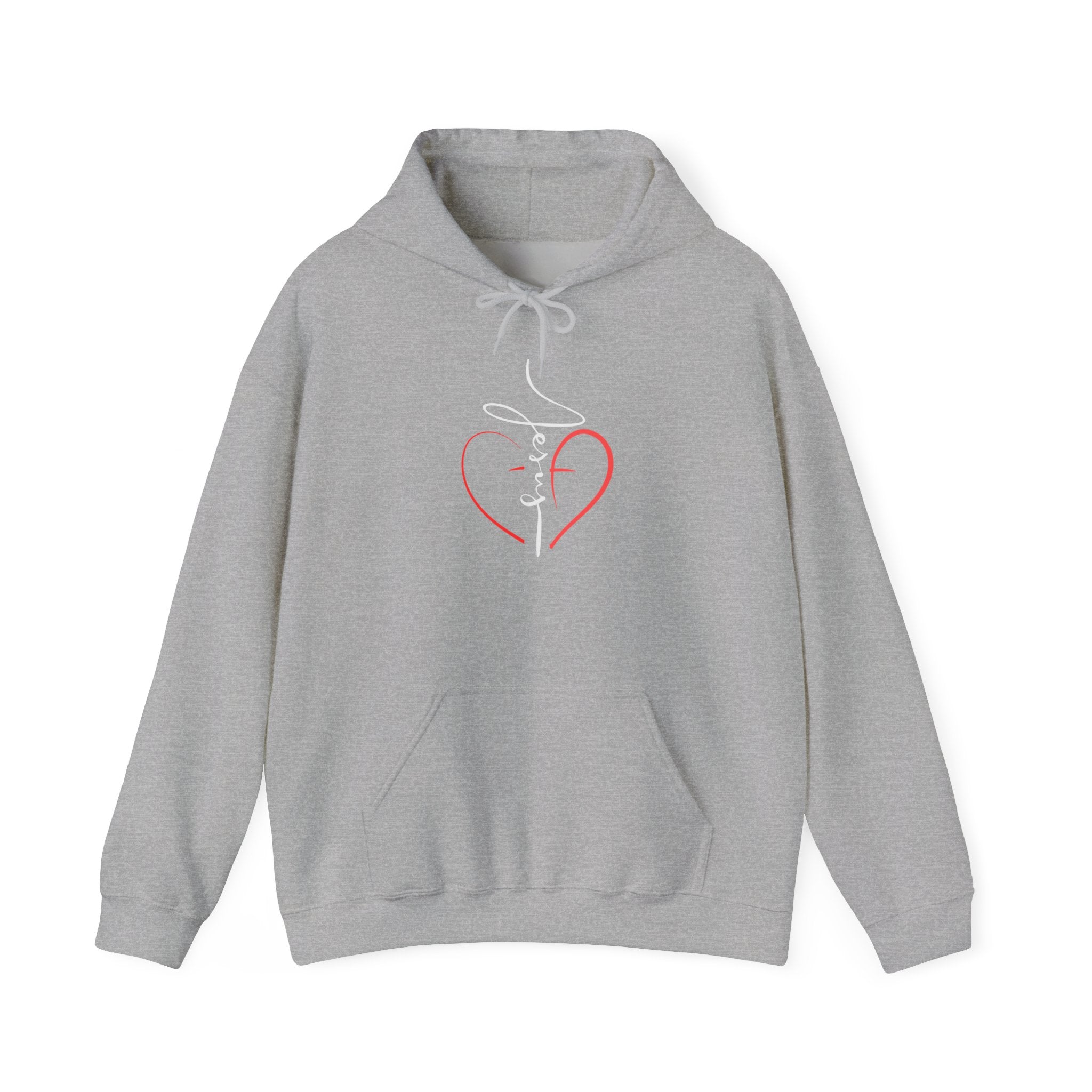 Minimalist Religious Hoodie – Cozy Unisex Sweatshirt, perfect for chilly days or relaxed evenings
