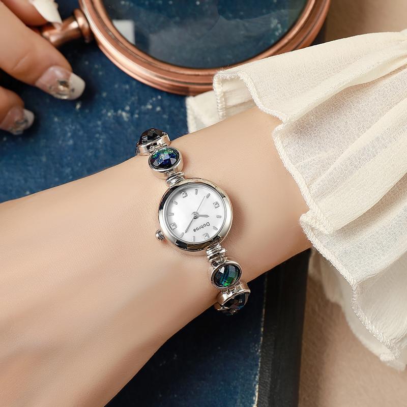 Pearl & Malachite Women's Watch | Light Luxury Nature-Inspired Timepiece