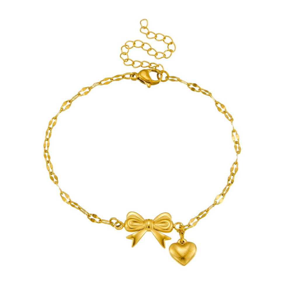 Stainless Steel Heart Bracelet
