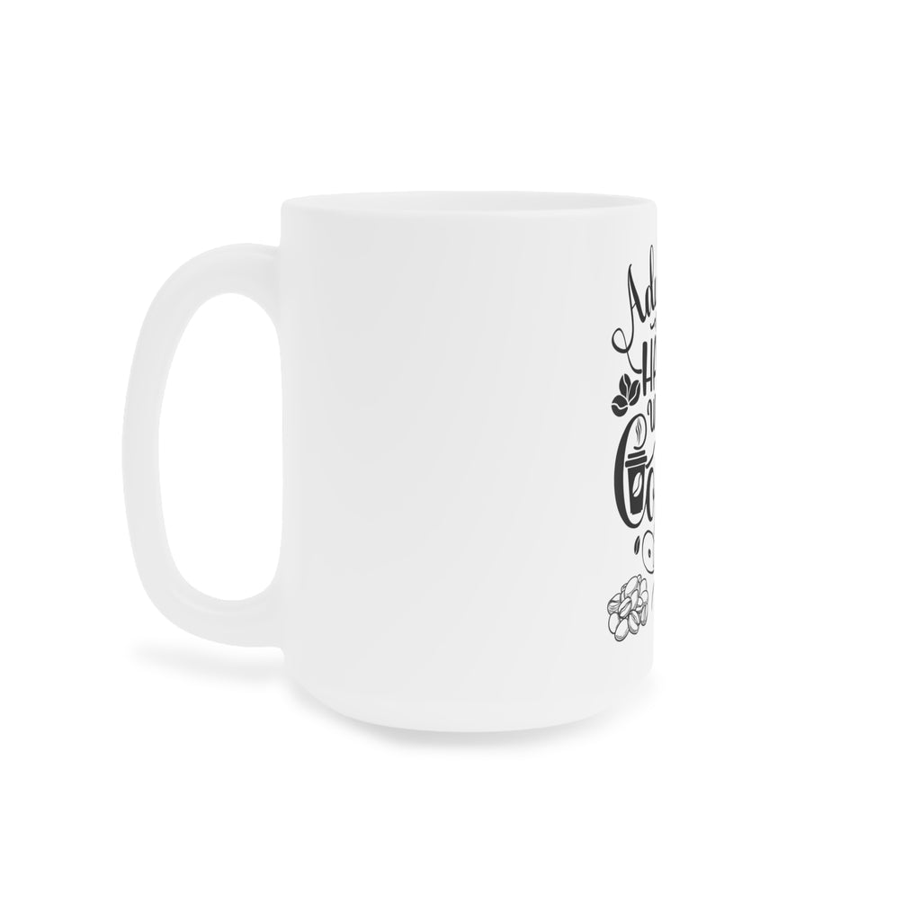 Funny “Adulting Is Hard without Coffee” Coffee Mug – Humor Gift for Coffee Lovers