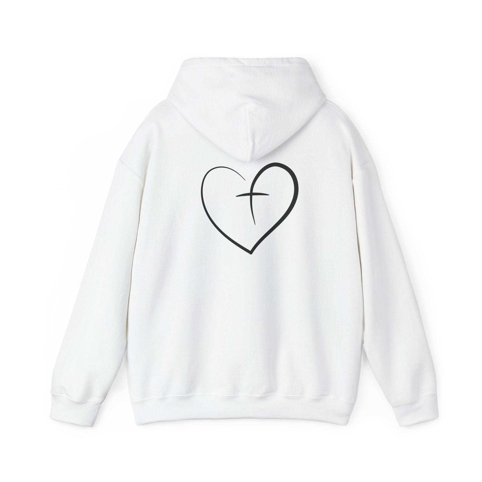 Minimalist Religious Hoodie – Cozy Unisex Sweatshirt, perfect for chilly days or relaxed evenings