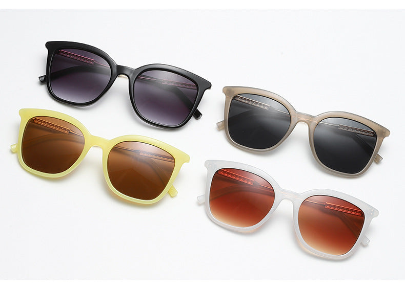 Metal Hollow Sunglasses | Vintage Street Style Shades