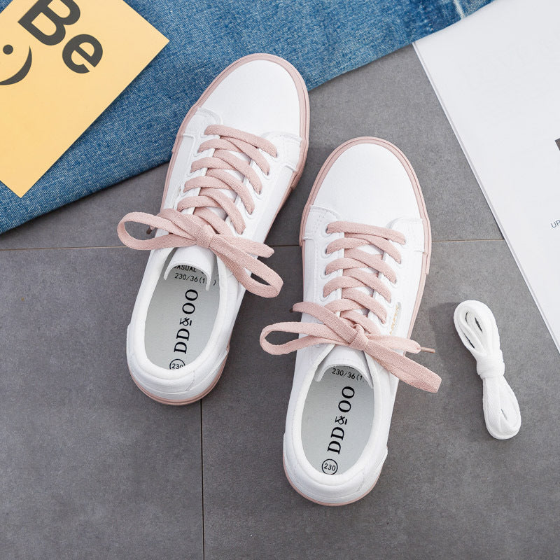 Street Style Flat Sneakers | Trendy Everyday Shoes for Women