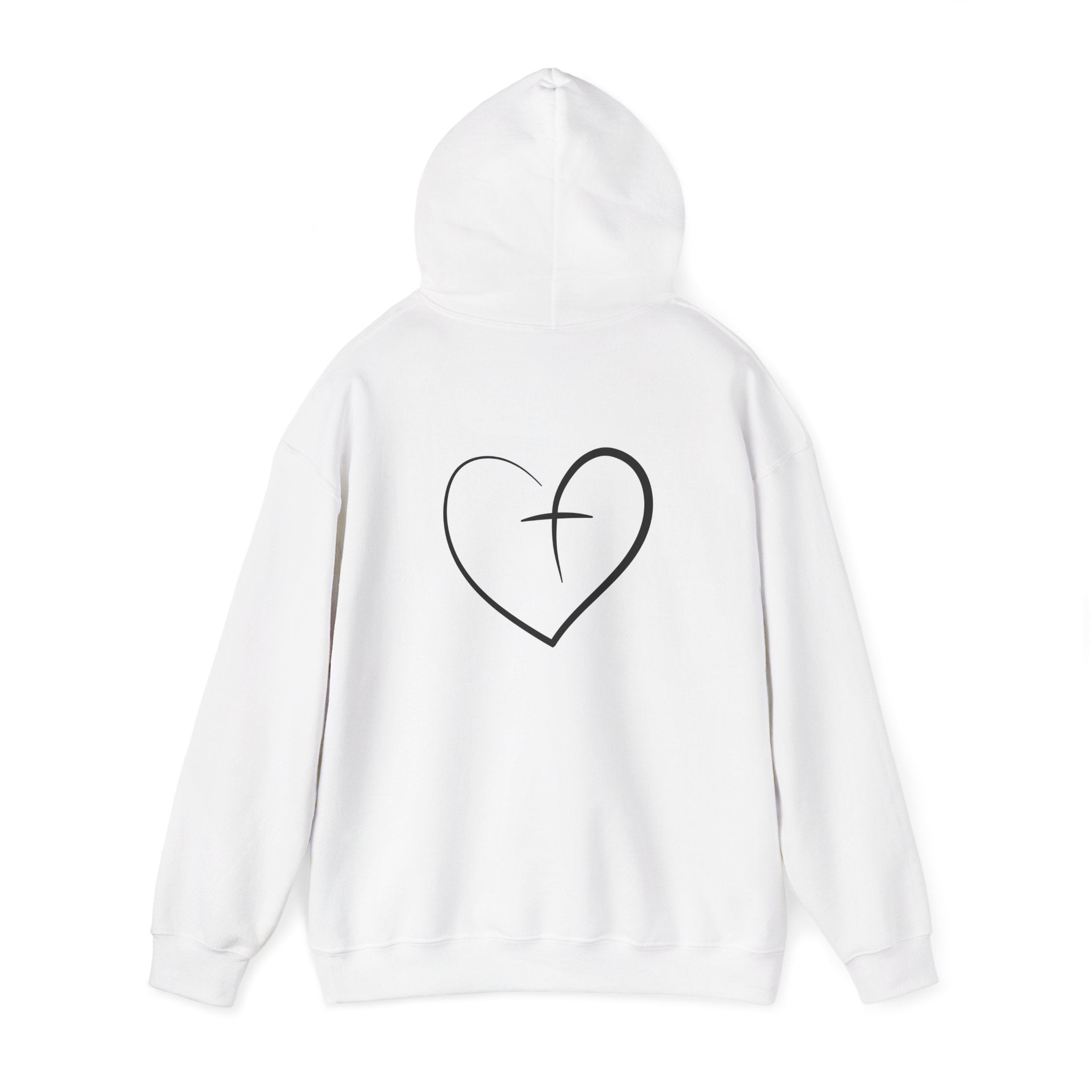 Minimalist Religious Hoodie – Cozy Unisex Sweatshirt, perfect for chilly days or relaxed evenings