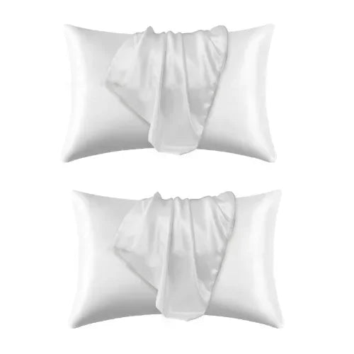 Luxury Silk Pillowcase | Anti-Frizz, Hypoallergenic & Skin-Soft | 2 Sizes