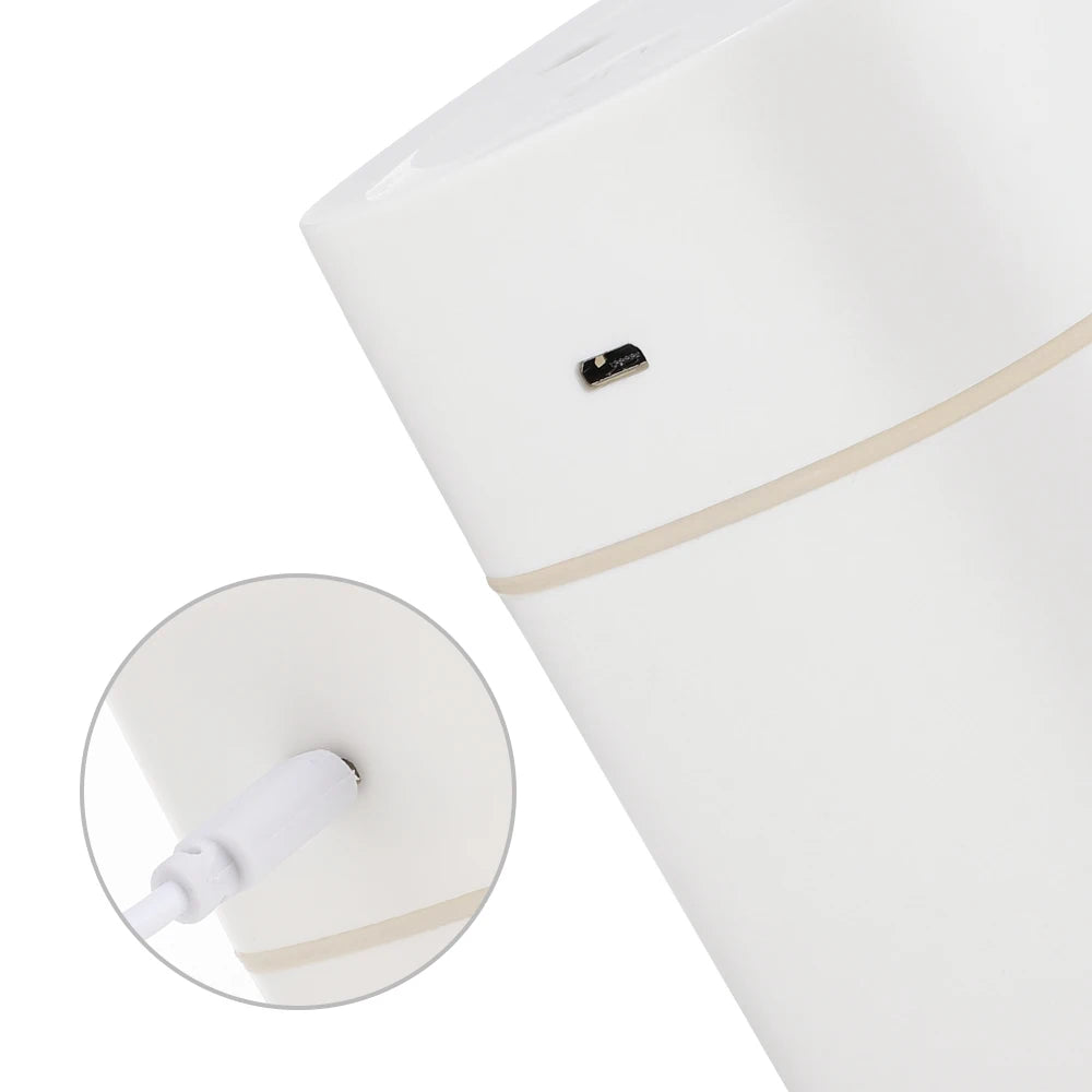 600ML Aromatherapy Air Humidifier | Essential Oil Diffuser with Color Lights