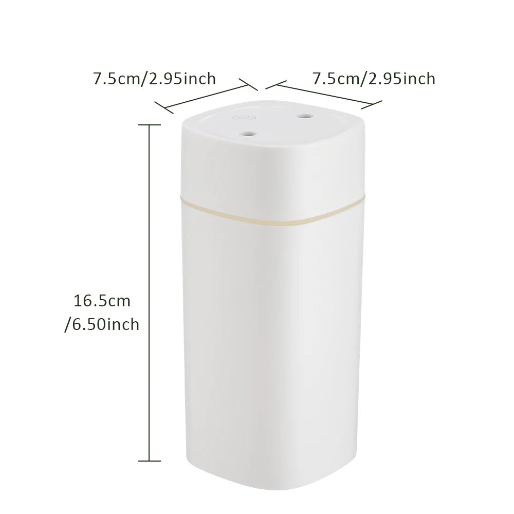 600ML Aromatherapy Air Humidifier | Essential Oil Diffuser with Color Lights