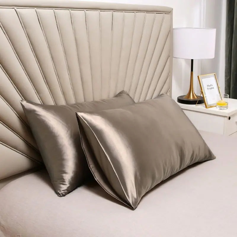 Luxury Silk Pillowcase | Anti-Frizz, Hypoallergenic & Skin-Soft | 2 Sizes