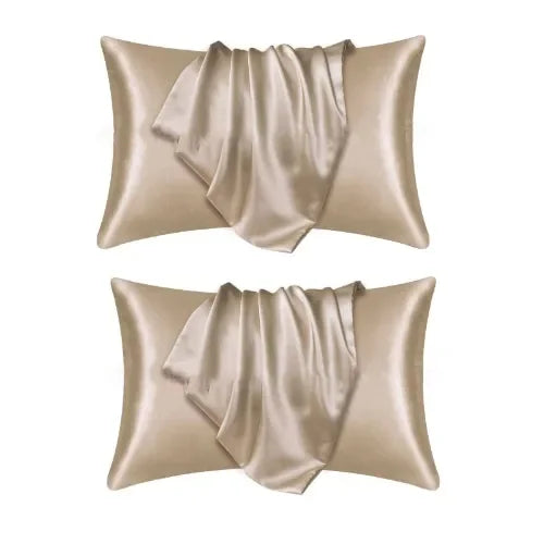 Luxury Silk Pillowcase | Anti-Frizz, Hypoallergenic & Skin-Soft | 2 Sizes