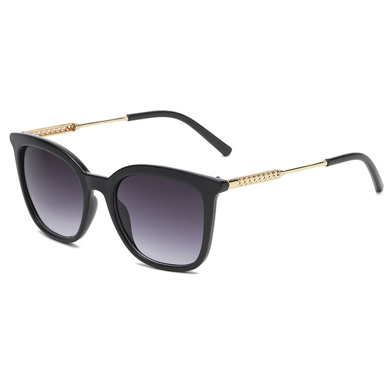 Metal Hollow Sunglasses | Vintage Street Style Shades