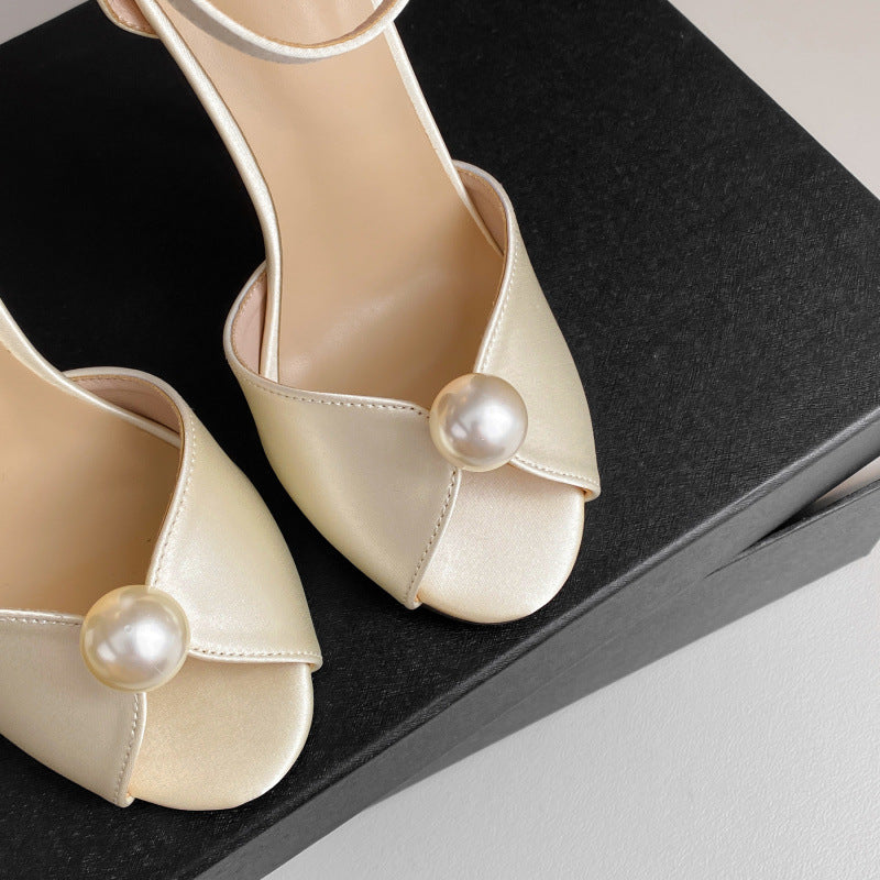 Satin Stiletto Heels | Elegant Wedding & Party Shoes for Women