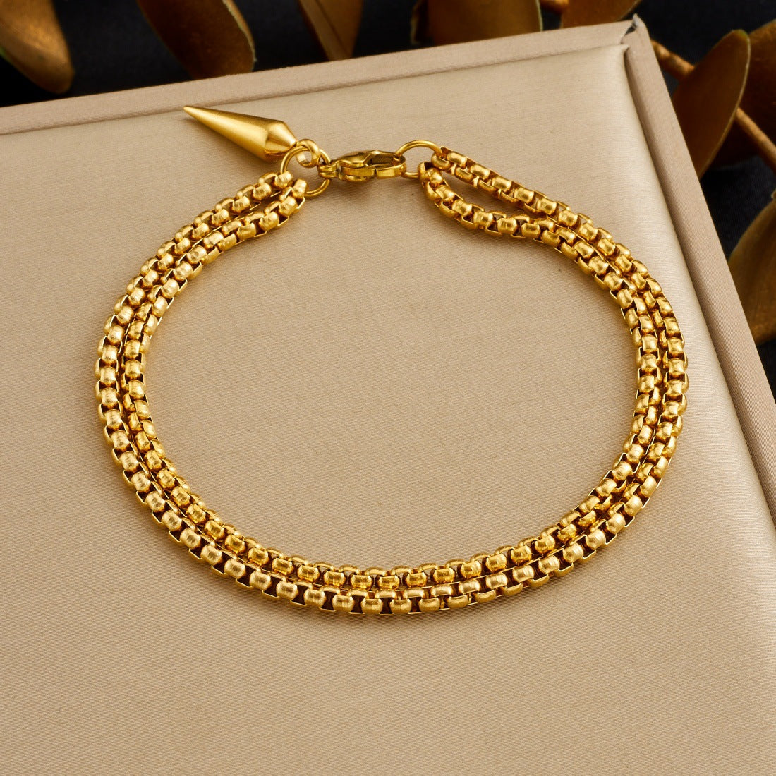 Stainless Steel Heart Bracelet
