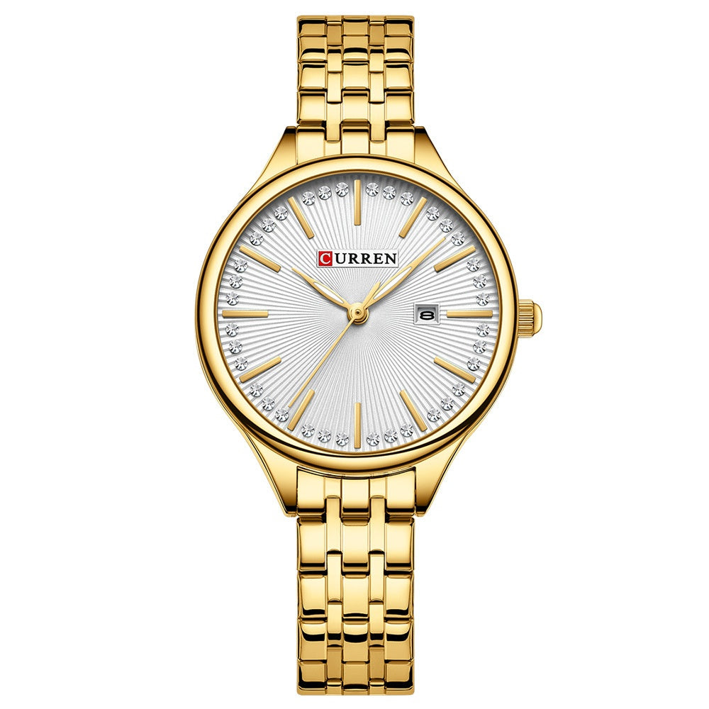 Women's Waterproof Bar-Clasp Watch | Minimalist Everyday Timepiece